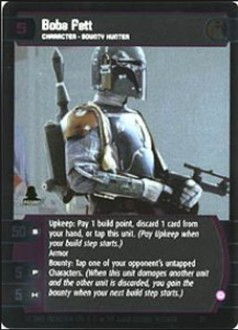 Star Wars TCG Boba Fett (Promo #33) - Promo's and Other SWTCG Product