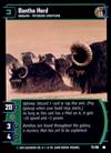 Star Wars TCG Bantha Herd (RAS #72) - Rogues & Scoundrels (TCG)