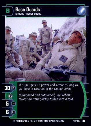Star Wars TCG Base Guards (RAS #73) - Rogues & Scoundrels (TCG)