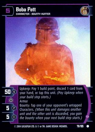Star Wars TCG Boba Fett D (RAS #76) - Rogues & Scoundrels (TCG)