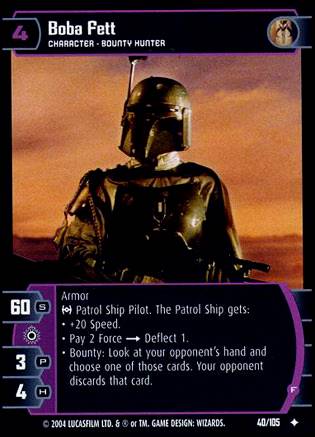 Star Wars TCG Boba Fett F (RAS #40) - Rogues & Scoundrels (TCG)