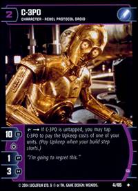 Star Wars TCG C 3PO G (RAS #41) - Rogues & Scoundrels (TCG)
