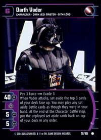 Star Wars TCG Darth Vader L (RAS #78) - Rogues & Scoundrels (TCG)