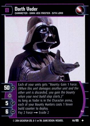 Star Wars TCG Darth Vader M (RAS #44) - Rogues & Scoundrels (TCG)
