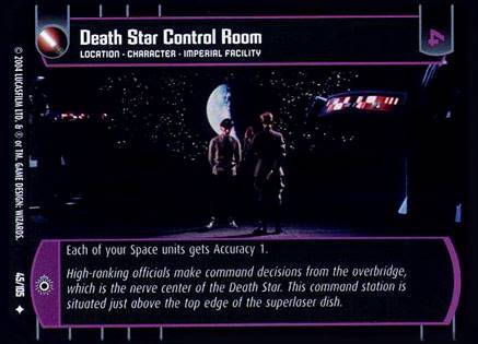Star Wars TCG Death Star Control Room (RAS #45) - Rogues & Scoundrels (TCG)