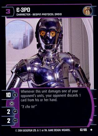 Star Wars TCG E 3PO A (RAS #62) - Rogues & Scoundrels (TCG)