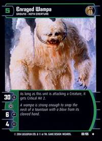Star Wars TCG Enraged Wampa (RAS #69) - Rogues & Scoundrels (TCG)