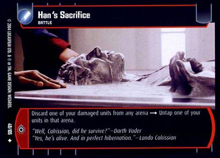 Hans Sacrifice (RAS #49)