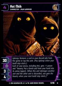 Star Wars TCG Het Nkik A (RAS #13) - Rogues & Scoundrels (TCG)