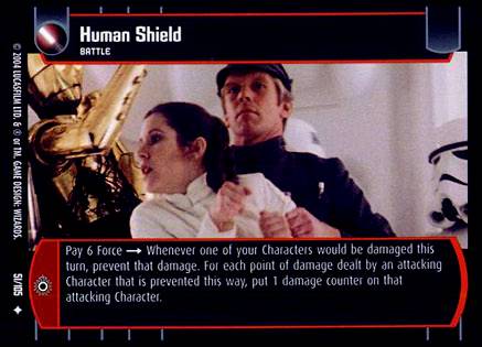 Star Wars TCG Human Shield (RAS #51) - Rogues & Scoundrels (TCG)