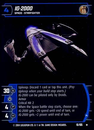 Star Wars TCG IG 2000 A (RAS #15) - Rogues & Scoundrels (TCG)