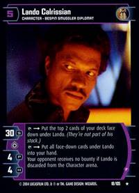 Star Wars TCG Lando Calrissian F (RAS #18) - Rogues & Scoundrels (TCG)