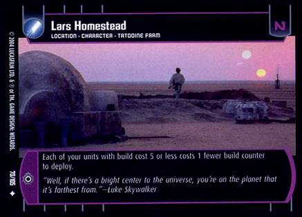 Star Wars TCG Lars Homestead (RAS #70) - Rogues & Scoundrels (TCG)