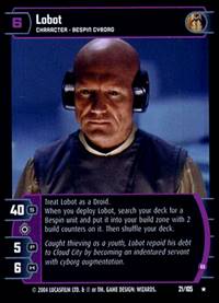 Star Wars TCG Lobot B (RAS #21) - Rogues & Scoundrels (TCG)