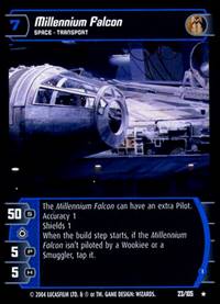 Star Wars TCG Millennium Falcon I (RAS #23) - Rogues & Scoundrels (TCG)