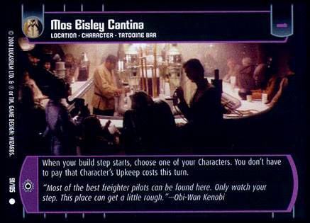 Star Wars TCG Mos Eisley Cantina (RAS #91) - Rogues & Scoundrels (TCG)