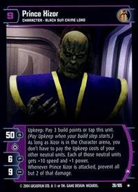 Star Wars TCG Prince Xizor A (RAS #26) - Rogues & Scoundrels (TCG)