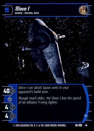 Star Wars TCG Slave 1 D (RAS #64) - Rogues & Scoundrels (TCG)