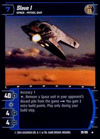 Star Wars TCG Slave 1 F (RAS #28) - Rogues & Scoundrels (TCG)