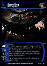 Star Wars TCG Space Slug (RAS #65) - Rogues & Scoundrels (TCG)