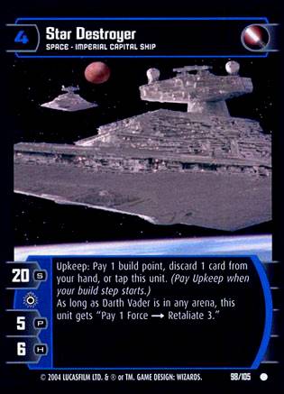 Star Wars TCG Star Destroyer (RAS #98) - Rogues & Scoundrels (TCG)