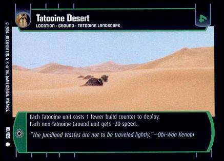 Star Wars TCG Tatooine Desert (RAS #101) - Rogues & Scoundrels (TCG)