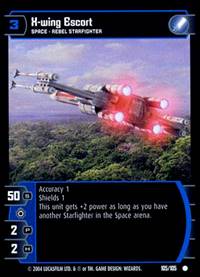Star Wars TCG X wing Escort (RAS #105) - Rogues & Scoundrels (TCG)