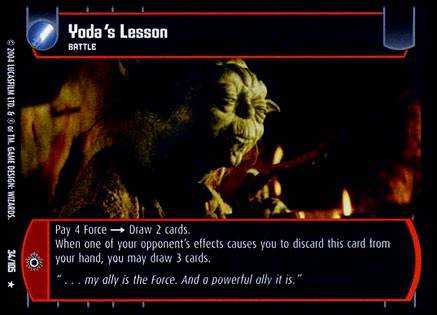 Yodas Lesson (RAS #34)