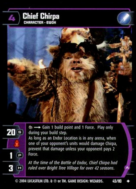 Chief Chirpa A (ROTJ #45)