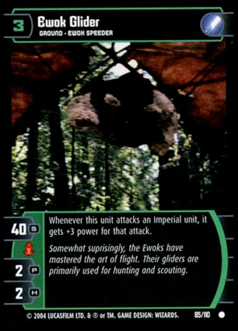 Ewok Glider (ROTJ #85)