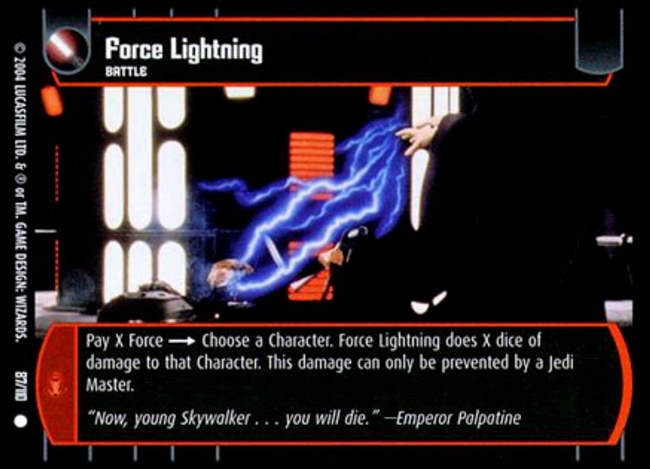 Force Lightning (ROTJ #87)