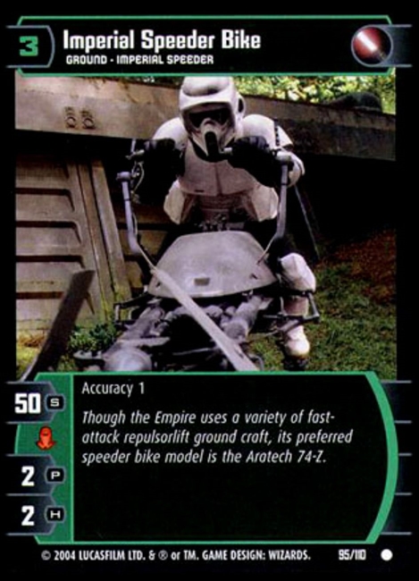 Imperial Speeder Bike (ROTJ #95)