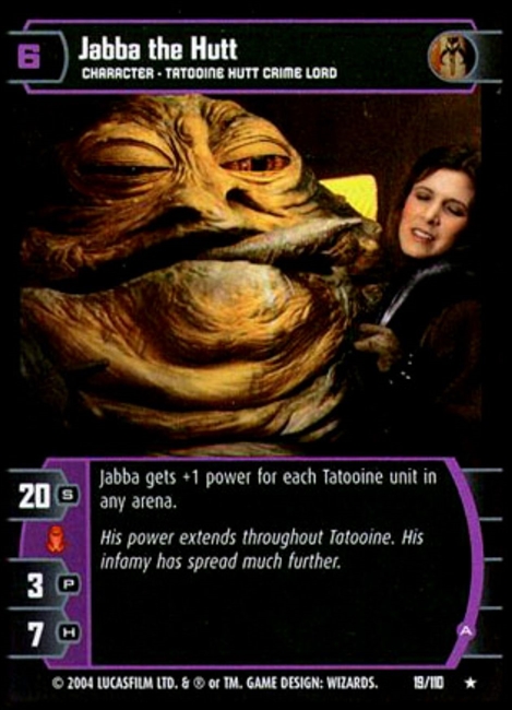 Jabba the Hutt A (ROTJ #19)