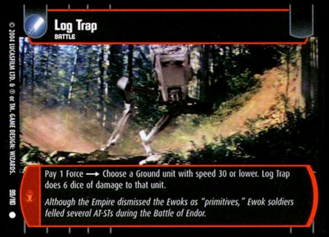 Log Trap (ROTJ #99)