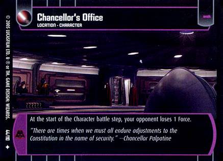 Chancellors Office (ROTS #44)