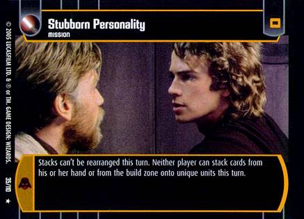 Stubborn Personality (ROTS #35)