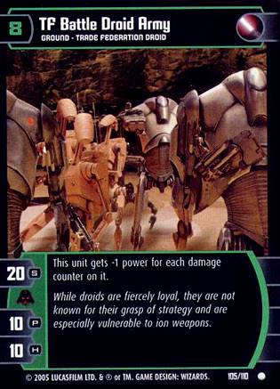 TF Battle Droid Army (ROTS #105)