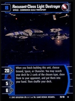 Star Wars TCG Recusant-Class Light Destroyer (ROTS #29) FOIL - Revenge of the Sith (ROTS)