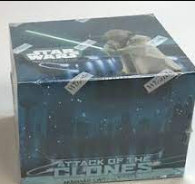 Star Wars TCG Attack of the Clones Starter Deck Box (12 Packs) - Sealed Product