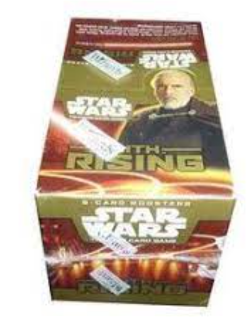 Star Wars TCG Sith Rising Booster Box (36 5-card Packs) - Sealed Product