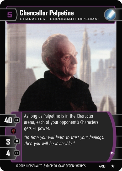 WOTC SWTCG Star Wars TCG Aggressive Negotiations FOIL