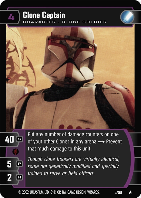 Clone Captain (SR #5) FOIL