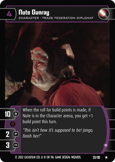 Nute Gunray B FOIL