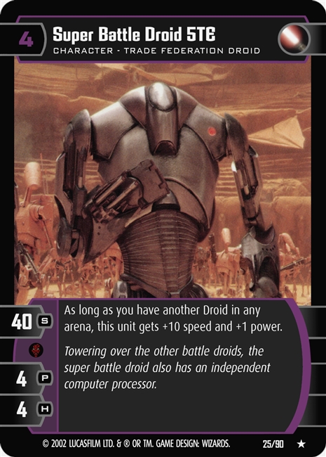 Super Battle Droid 5TE FOIL