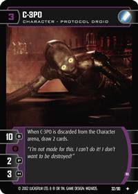 Star Wars TCG C-3PO B - Sith Rising (TCG)