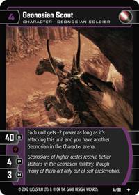 Star Wars TCG Geonosian Scout (SR #41) - Sith Rising (TCG)