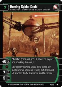 Star Wars TCG Homing Spider Droid - Sith Rising (TCG)