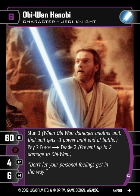 Obi-Wan Kenobi D FOIL