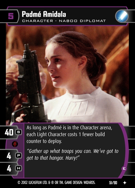 Padme Amidala E FOIL (SR #51)