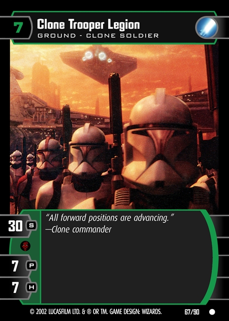 Clone Trooper Legion FOIL